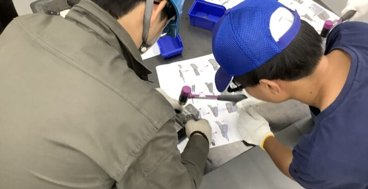 モノづくり体験の様子