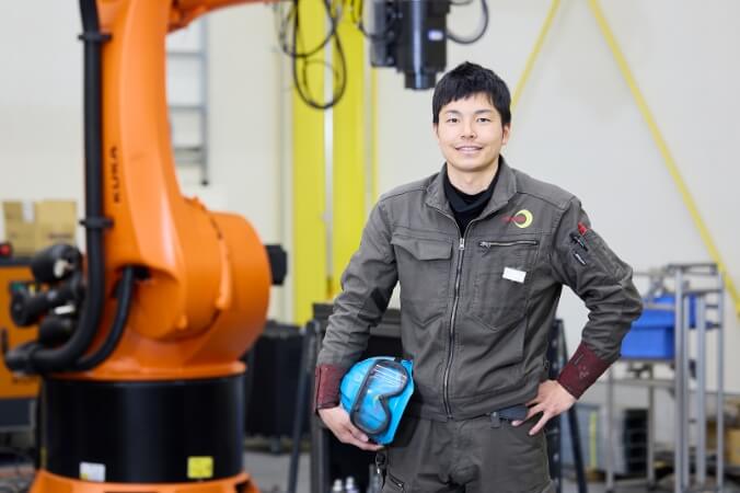 2022年6月　中途入社京都工場　モノづくり革新部　木下さん